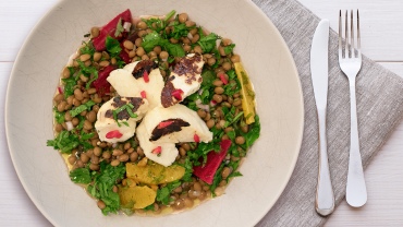 Green-lentil-haloumi-salad-recipe