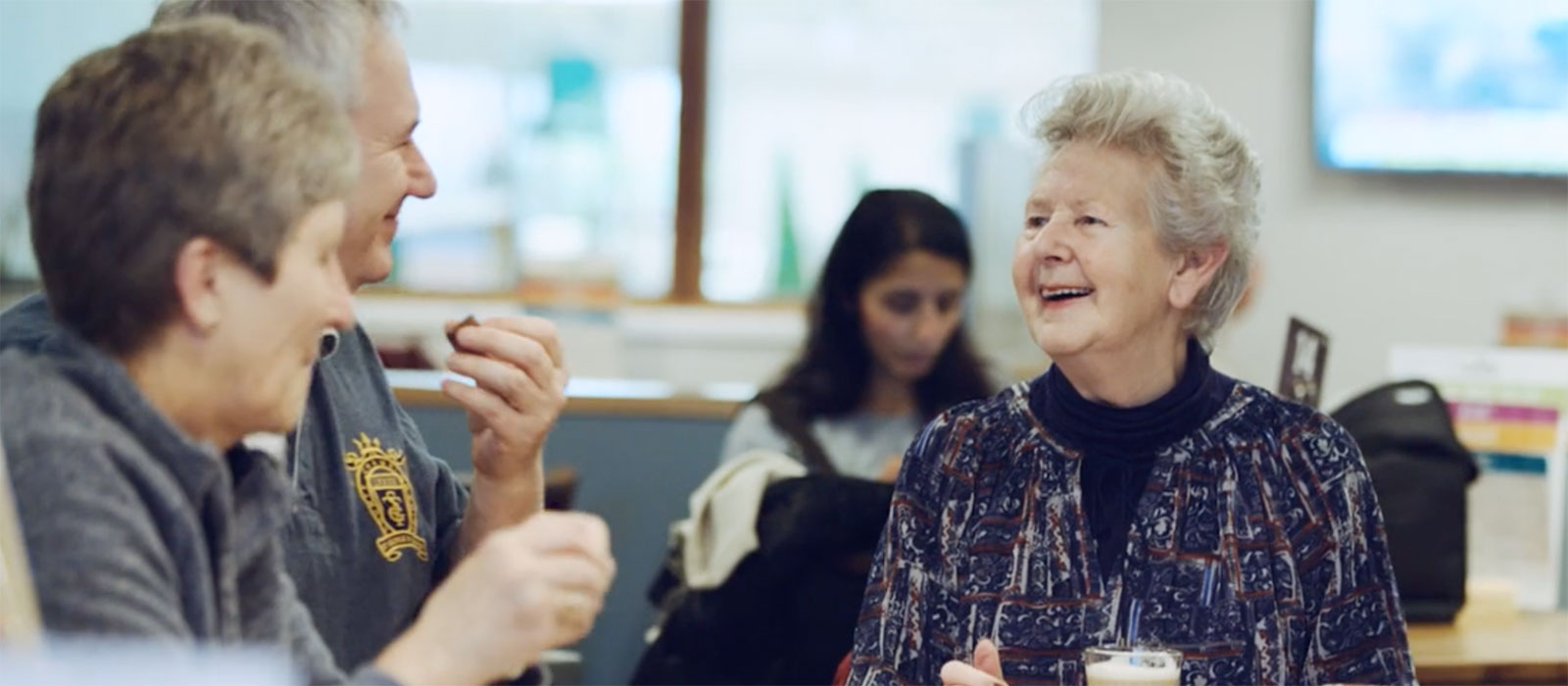 Watch Maureen's story about joining our Manchester club