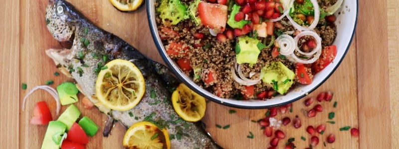 bbq-trout-quinoa-salad-recipe