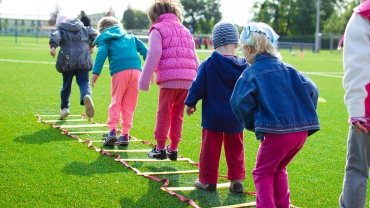 children-exercising