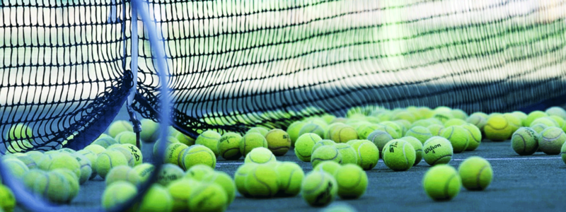 starting-tennis-balls-net