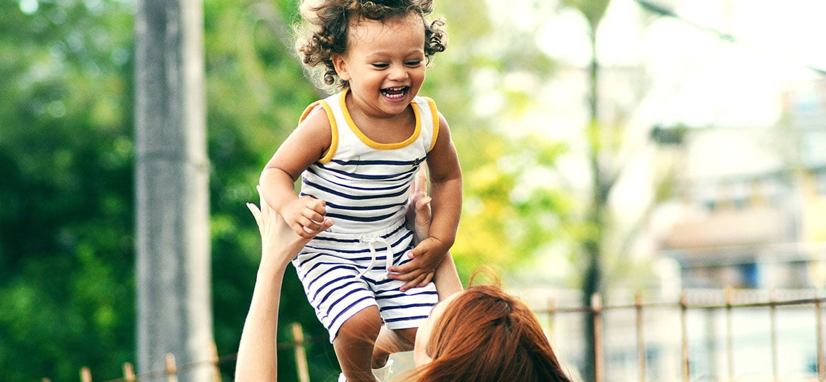 woman-playing-with-child