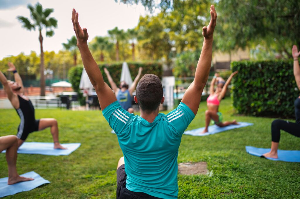 Yoga en el exterior