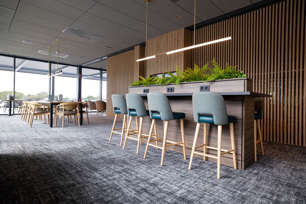 Espacio de teletrabajo en David Lloyd Boadilla