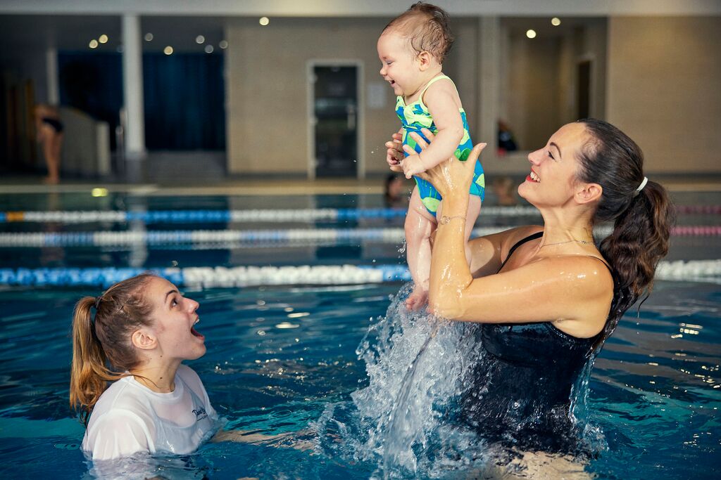 Clases de natación para bebés en David Lloyd Clubs España