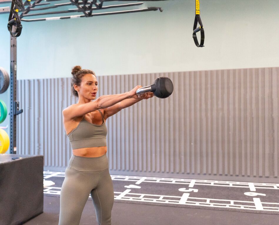 Entrenamiento con Kettlebell en David Lloyd Clubs