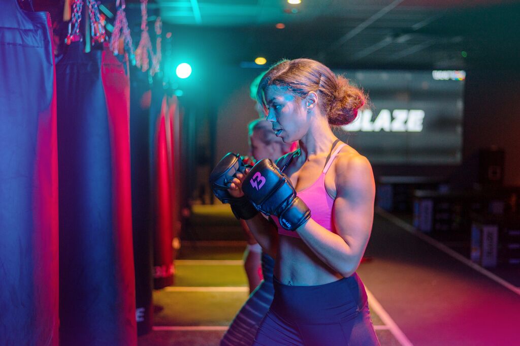 Clase de Blaze en David Lloyd Clubs