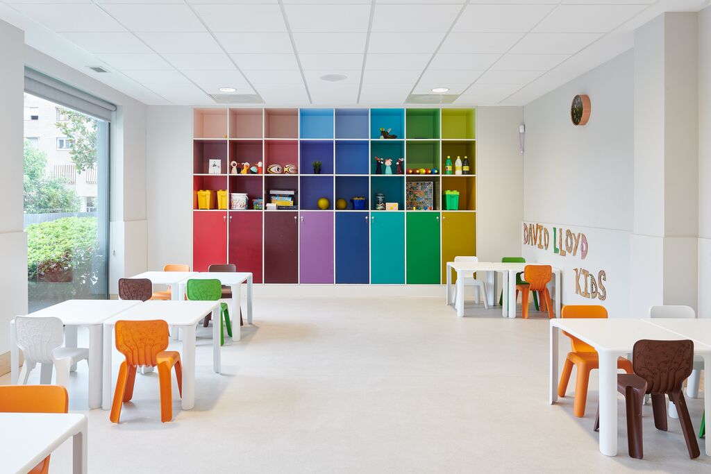 Zona infantil en David Lloyd Zaragoza