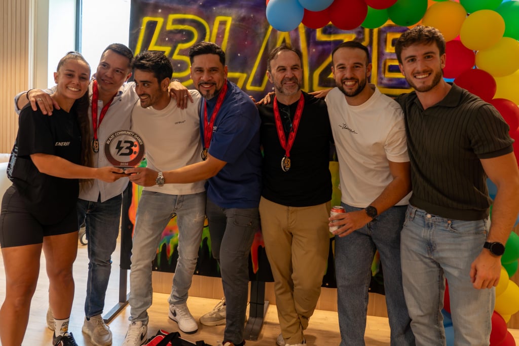 Ganadores de la final española de los Blaze Community Games 2026