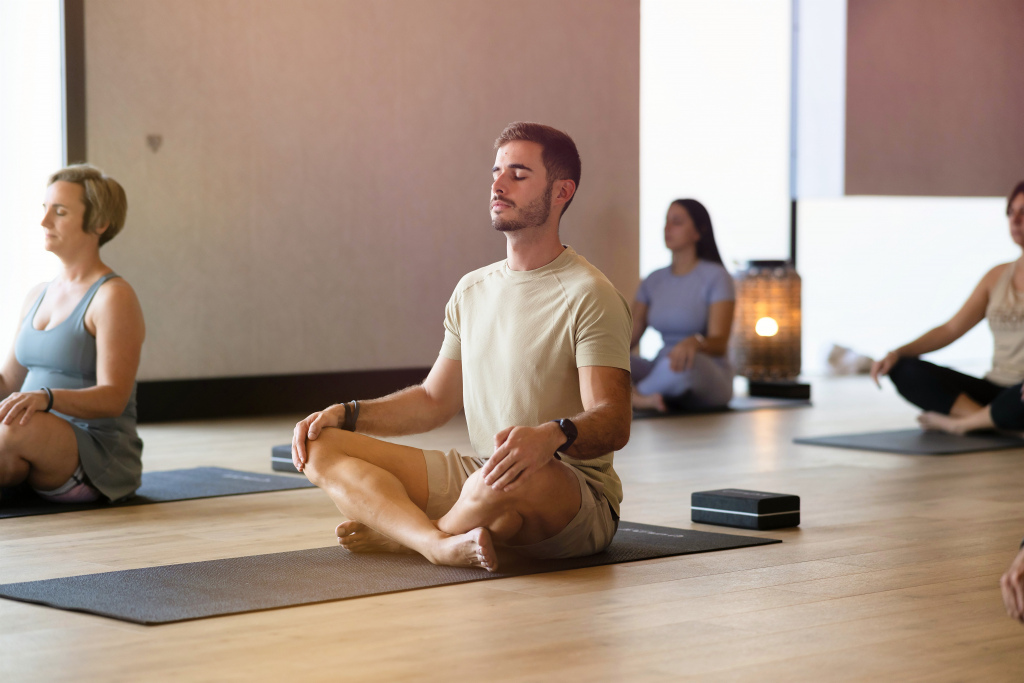Clase de Yoga en David Lloyd Gavà Mar